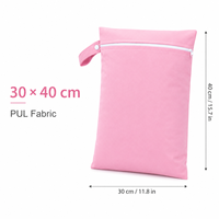 Sac de rangement léger personnalisé avec logo pour sous-vêtements, sac à linge multi-usages sec/humide pour couches, sac de voyage pour vêtements