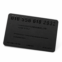 Impresión de Tarjetas de Visita de Lujo con Diseño Personalizado, Logotipo Estampado en Negro, Papel Repujado, Venta al por Mayor