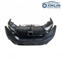 Kit carrosserie complet pour Honda CRV hybride 2016-2020 : pare-chocs, calandre, ventilateur de radiateur, phares LED, feux antibrouillard, capot moteur, garde-boue