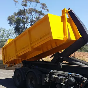 Recycling hook type lifting bin made in China hook lift truck