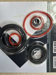 Vente en gros de kits de joints d'huile avant de moto EMDEE CG125 Caoutchouc nitrile de haute qualité Garantie 1 an Pièces de rechange/réparation - Product Image 3