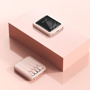 เครื่องชาร์จแบบพกพาในตัวสาย10000mAh 20000mAh แบตเตอรี่สำรองอเนกประสงค์ไฟ LED 10W - Product Image 5