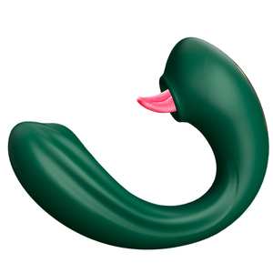 G-Spot Control Female <b>Vibrator</b> with Remote for Couples-Waterproof USB Rechargeable 8 Frequencies Dark Green & Purple - Product Image 3