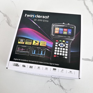 Buscador de <span class=keywords><strong>Sat</strong></span>élites Twinklersat SF-999 Elite <span class=keywords><strong>Combo</strong></span>, Compatible con DVBS2, DVBT2, DVBC, H265, HEVC, Espectro CCTV en Pantalla de 4.3 Pulgadas y 8MP - Product Image 6