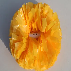 4 Inch Stage Performance Sports Meet Double-headed New Handle Poms Team Game Pom Poms Cheerleading