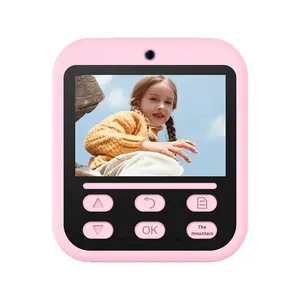 Mini Videocámara Digital Recargable para Niños S1, <span class=keywords><strong>HD</strong></span> de <span class=keywords><strong>2.4</strong></span> Pulgadas, Diseño de Dibujos Animados, Cámara de Juguete para Fotografía al Aire Libre - Product Image 1