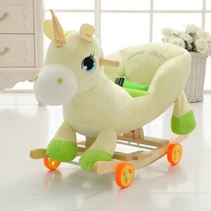 Mecedora suave de fábrica, elefante azul, animal de peluche, juguete para bebé - Product Image 3