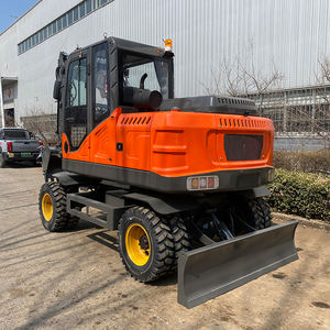 Giá rẻ <span class=keywords><strong>8ton</strong></span> bánh máy xúc 13ton <span class=keywords><strong>Wheel</strong></span> Máy xúc với XÔ TẬP tin đính kèm trên bán - Product Image 5