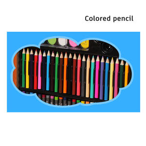 180 Uds. Juego de pintura de papelería de dibujo escolar, crayones de acuarelas, lápices de colores, juegos de arte, juego de pintura para niños, pintura - Product Image 4