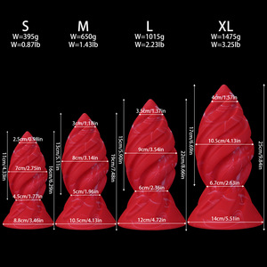 Plug anal en silicone texturé, design spiralé, souple et flexible, masseur intime unisexe, facile à insérer, jouet de plaisir pour adultes - Product Image 4