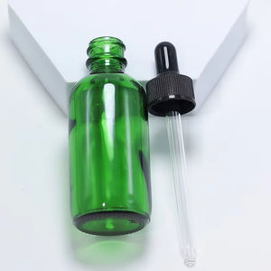 Botella de Vidrio Verde con Gotero de 5 ml, 10 ml, 15 ml, 20 ml, 30 ml, 50 ml, 100 ml, Botella para Aceites Esenciales, Envases para Cosméticos - Product Image 6