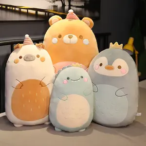 Bambini di grandi dimensioni coccodrillo Kawaii persone giocattolo Jumbo giapponese Shiba Inu neonato gelato peluche cuscino