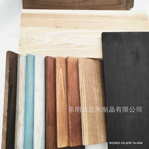 Tablas de Madera Maciza Carbonizada de Paulownia, Estándar E1 de Formaldehído, Estilo Europeo, Duraderas para Estantes de Almacenamiento - Product Image 5