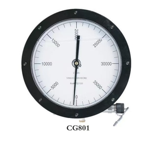 Premium Quality CG801 8.5 Inch Wireline <b>Weight</b> Indicator Fluid Filled Wireline Line Pull Gauge for Oilfield <b>Free</b> Shipping - Product Image 1