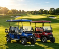 Voiturette de golf électrique neuve OEM, nouvelle voiturette de golf pour parcours de golf, communauté résidentielle