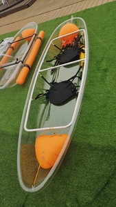 <span class=keywords><strong>Kayak</strong></span> <span class=keywords><strong>Doble</strong></span> Transparente con Flotador <span class=keywords><strong>para</strong></span> 1, 2 o 3 Personas, Ecológico, Duradero, <span class=keywords><strong>para</strong></span> Pesca - Product Image 4
