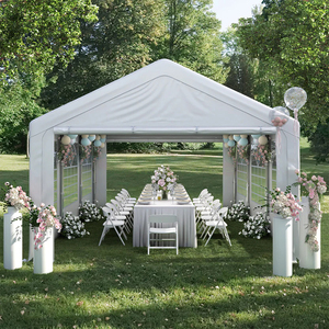 Carpa de fiesta impermeable de PVC resistente para las cuatro estaciones, con paredes laterales, para eventos y bodas. - Product Image 1