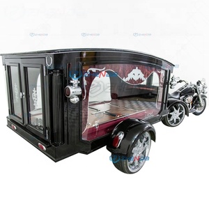 Direct Factory Custom Funeral Hearse <b>Trailer</b> High Quality Multi-Style Funeral Coffin Special Transportation - Product Image 1