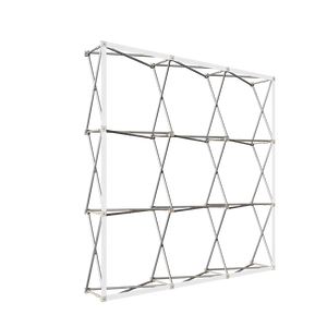 2025 bahan baru promosi pameran dagang tampilan latar belakang kustom kain Pop up pameran dagang - Product Image 3