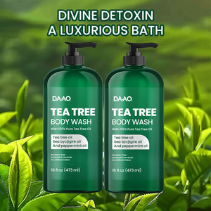 Gel Douche au Théier avec Huile de Menthe Poivrée et d'Argousier pour les Affections des Ongles, les Odeurs Corporelles et les Démangeaisons - Product Image 6