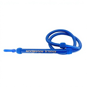 Accesorios auténticos para narguile Khalil Maamoon hechos a mano - Manguera estándar para shisha (azul) - Product Image 1