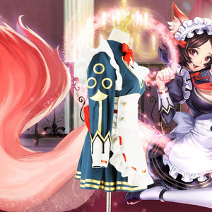 Daji Maid Cosplay Outfit Women Anime Costume Dress Polyester Fiber Spring 2022 Role Play Game Apparel - Product Image 3