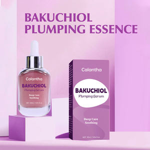 Venta al por mayor de Navidad 30ml suero de reparación para el cuidado facial antienvejecimiento Etiqueta Privada Bakuchiol blanqueamiento y plumping características forma líquida - Product Image 3