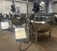 Huashang Custom High Performance Stoomgejackete kookketel voor voedsel, saus en chemisch gebruik.