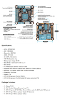 Holybro Kakute F4 V2.4 MPU6000 FPV FC FPV pengendali penerbangan Drone