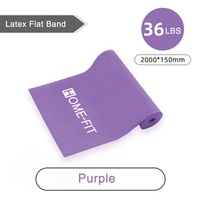 Bandas Elásticas de Látex en Rollo de 1.5m, Banda de Resistencia para Yoga y Fitness, Libre de Látex