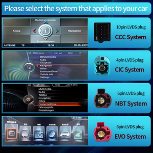 12.3 pollici sistema multimediale per auto Touch Screen per BMW <span class=keywords><strong>X5</strong></span> <span class=keywords><strong>F15</strong></span> X6 F16 2014-2017 BNT EVO navigazione GPS CarPlay lettore DVD per auto - Product Image 5