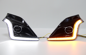 Para Toyota Hilux GR Sport 2023-2026, Luces Delanteras de Conducción Diurna DRL con Luces Antiniebla y Señales de Giro Amarillas, 2 Piezas - Product Image 3
