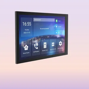 taichuan guangdong 2023 new touch panel TCP/IP Wire Video Intercom System Door Phones for villa and apartment