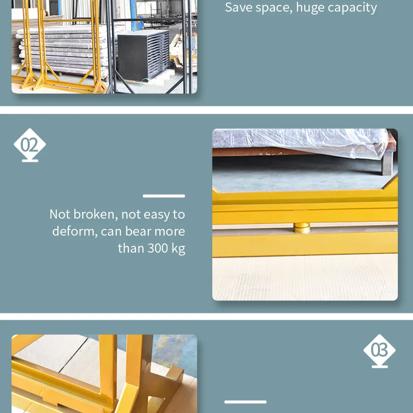 Large floor stand granite shelf marble sample slab rotating quartz panel tile stand for showroom stone display rack
