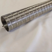 Conduit flexible en aluminium industriel pour applications de gymnase et de restauration