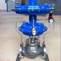 Produit chaud Wcb Cf8 DN50 Vanne de commande de globe de pincement pneumatique
