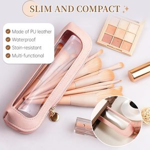 Portable Waterproof Brush Case <b>Travel</b> Cosmetic Organizer Pouch <b>Small</b> Clear Makeup <b>Bag</b> for Women - Product Image 5
