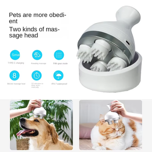 Massageador terapêutico com vibração profunda do tecido alivia dores de cabeça Melhora a circulação melhora a qualidade do sono - Product Image 3