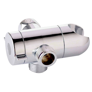 Desviador adaptador de Brazo de ducha de tres vías con conector de agua <span class=keywords><strong>T</strong></span> de <span class=keywords><strong>3</strong></span> vías de montaje para uso en hoteles - Product Image 1