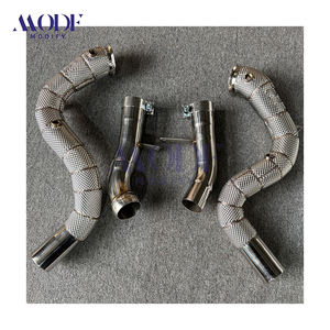 Kit de Downpipe Haute Performance pour Mercedes-Benz GLE63 AMG W167 4.0L Biturbo, Acier Inoxydable 304 Soudé TIG, <span class=keywords><strong>Décat</strong></span> - Product Image 3