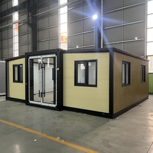Casa Prefabbricata Espandibile in Container da 20-40 Piedi, Villa Pieghevole, Casa Mobile Prefabbricata con 2, 3, 4, 5 Camere da Letto - Product Image 1