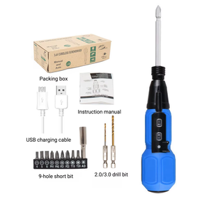 3.6V <span class=keywords><strong>USB</strong></span> Có Thể Sạc Lại Hộ Gia Đình Không Dây Điện Tuốc Nơ Vít Bộ Điện Vít Trình Điều Khiển - Product Image 2