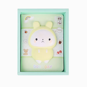 Carnet de notes anti-stress en PU à motif de dessin animé d'animaux mignons et moelleux - Product Image 3