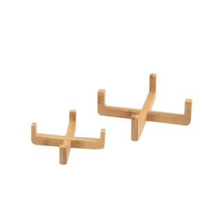 Soporte de madera para tazón de gato, soporte elevador para tazón de comida, mesa de comedor para mascotas, comedero para gatos y perros, estante para comida, estante para agua - Product Image 1