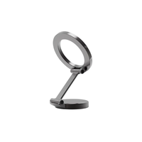 Pemegang Ponsel Magnetik Bebas Genggam untuk Mobil, Cincin Logam, Pemegang Ponsel untuk Smartphone