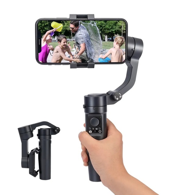 3 for Handheld Mobile Phone Gimbal Stabilizer Wireless Remote Control Automatic Face Tracking for Smartphone Video Recording