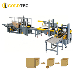Máquina Automática Vertical para Abrir Cajas de Cartón Goldtec, Formadora de Cajas de Cartón Corrugado, Máquina de Montaje de Cajas - Product Image 1