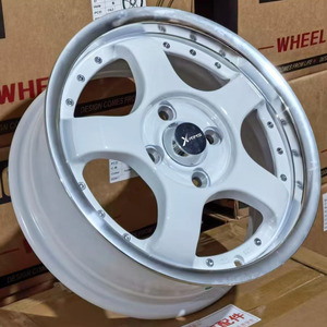 ล้อแม็กซ์อลูมิเนียมอัลลอย X-RIMS 4x114.3 4x100 ขนาด 14 นิ้ว สีทอง 6 ก้าน <span class=keywords><strong>4</strong></span> รู สำหรับ <span class=keywords><strong>Honda</strong></span> <span class=keywords><strong>Civic</strong></span> <span class=keywords><strong>EG</strong></span> - Product Image 3