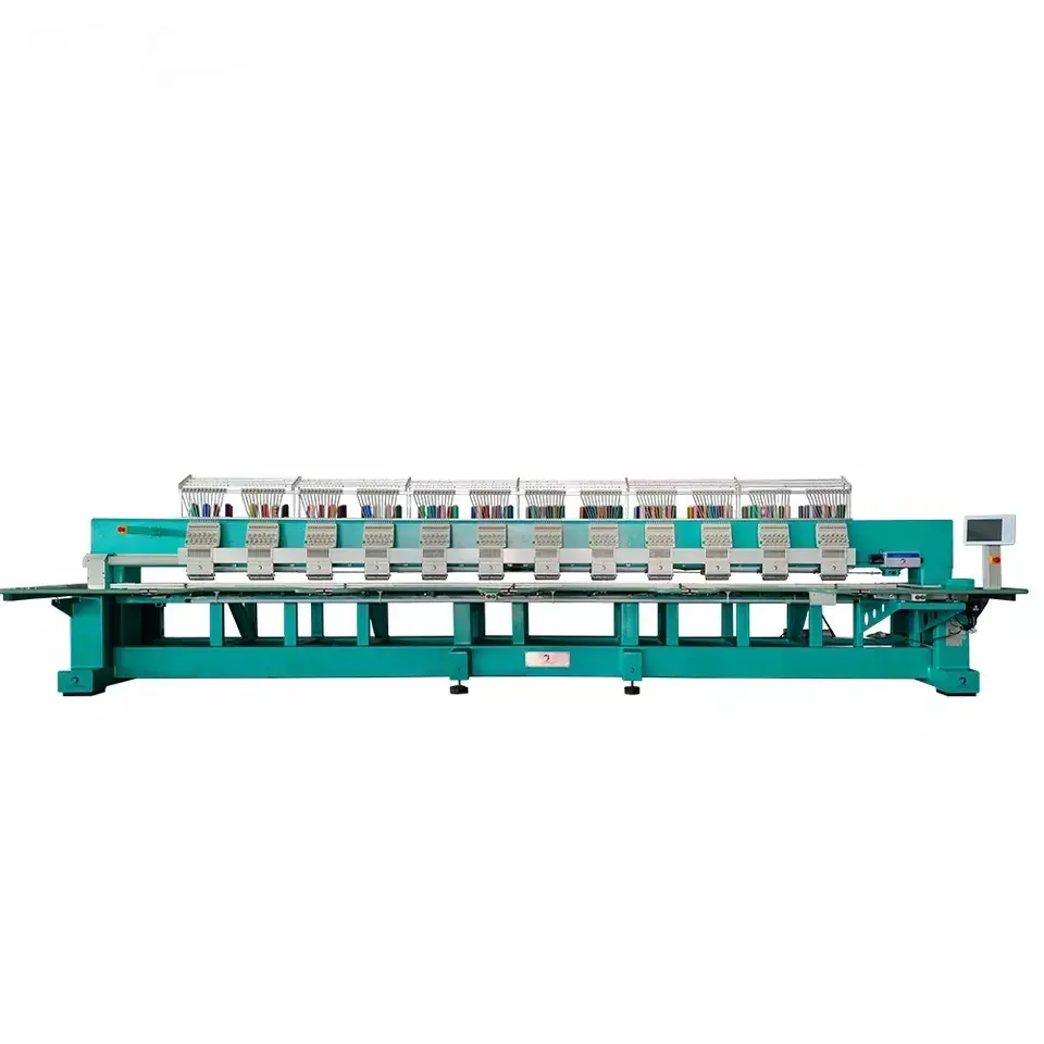 CYC-233 máquina de bordado multifuncional, máquina acolchoada de alta velocidade de multi agulhas, máquinas têxteis para casa