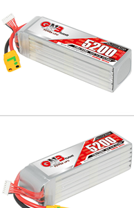 Batería de polímero de litio GAONENG GNB 5200mAh 6S 22.2V 110C XT60 XT90S Anti-RC, molde privado para aeronaves RC y aviones de ala fija - Product Image 6
